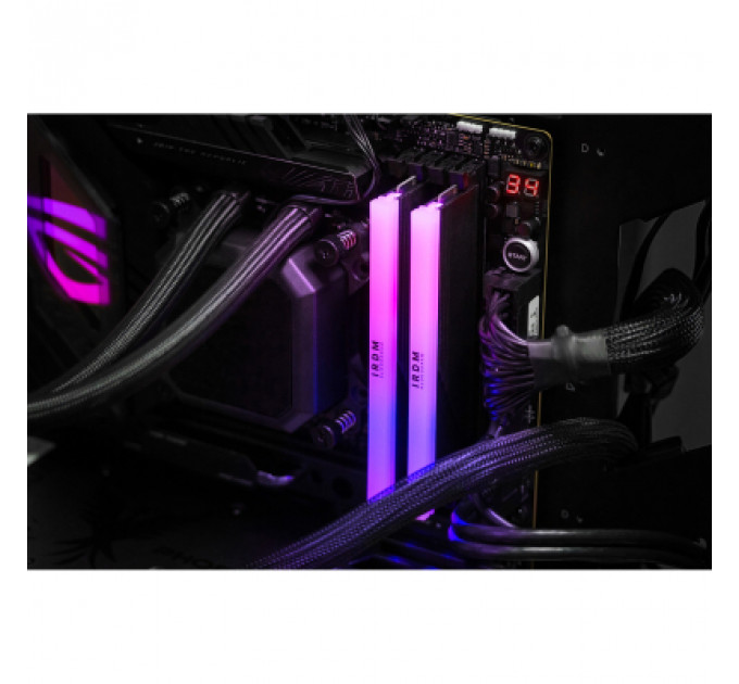 Модуль пам'яті для комп'ютера DDR5 32GB (2x16GB) 6000 MHz IRDM RGB Black Goodram (IRG-60D5L30S/32GDC)