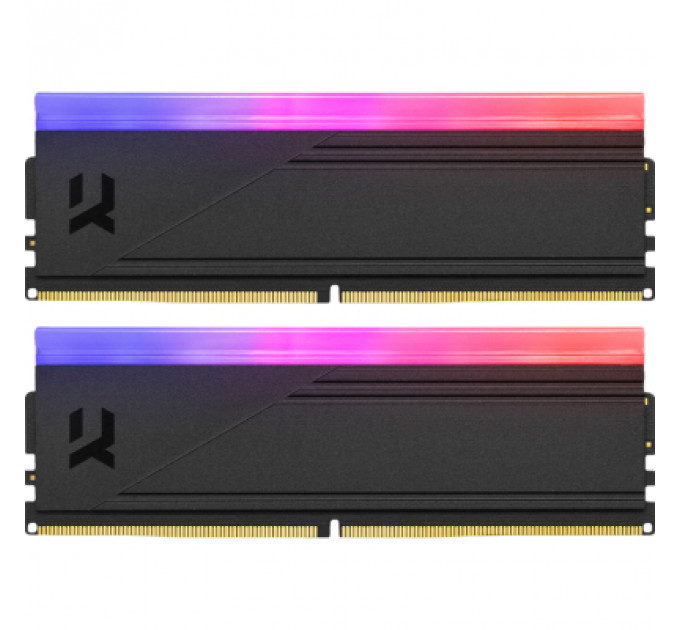 Модуль пам'яті для комп'ютера DDR5 32GB (2x16GB) 6000 MHz IRDM RGB Black Goodram (IRG-60D5L30S/32GDC)
