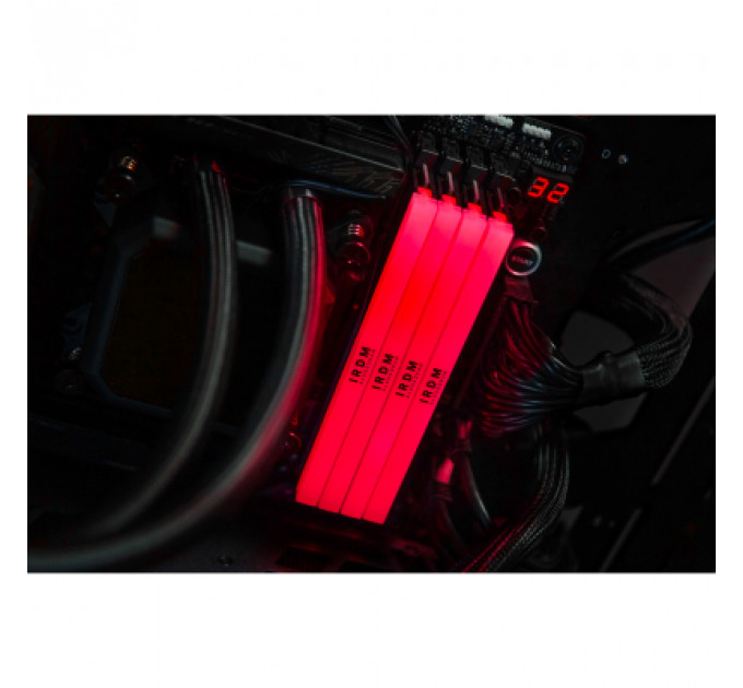 Модуль пам'яті для комп'ютера DDR5 32GB (2x16GB) 6000 MHz IRDM RGB Black Goodram (IRG-60D5L30S/32GDC)