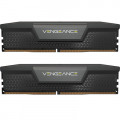 Модуль пам'яті для комп'ютера DDR5 64GB (2x32GB) 6000 MHz Vengeance Black Corsair (CMK64GX5M2B6000C40)