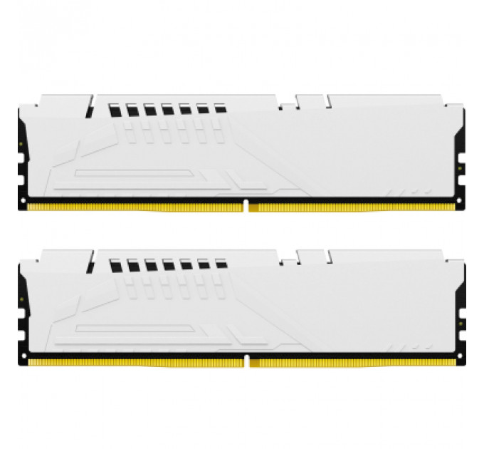 Модуль пам'яті для комп'ютера DDR5 32GB (2x16GB) 6800 MHz Beast White Kingston Fury (ex.HyperX) (KF568C34BWK2-32)