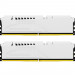 Модуль пам'яті для комп'ютера DDR5 32GB (2x16GB) 6800 MHz Beast White Kingston Fury (ex.HyperX) (KF568C34BWK2-32)