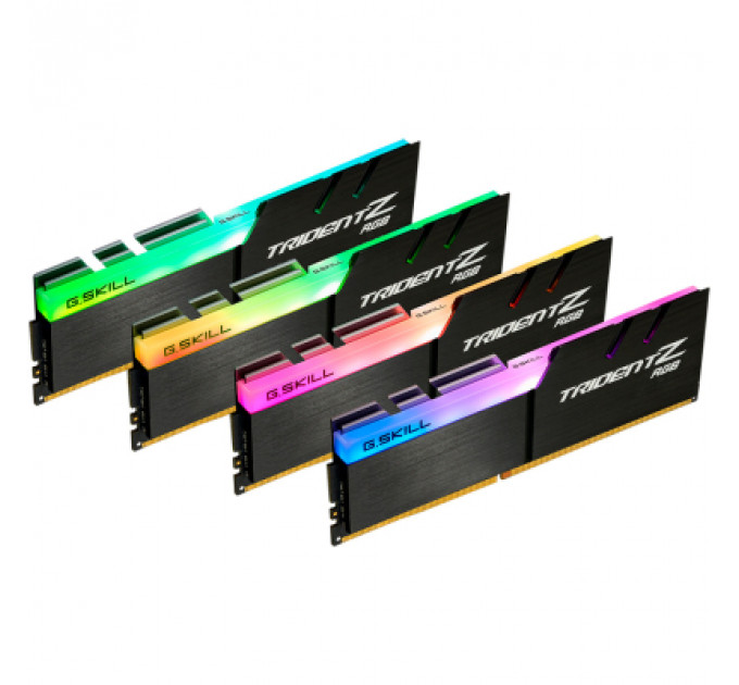 Модуль пам'яті для комп'ютера DDR4 128GB (4x32GB) 3600 MHz Trident Z RGB G.Skill (F4-3600C18Q-128GTZR)