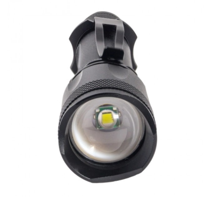 Ліхтар Quantum Techno 10W LED + ПОДАРУНОК QM-FL1043 (QM-FL1010-CB-PR1)