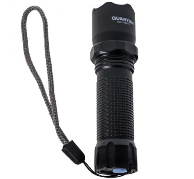 Ліхтар Quantum Techno 10W LED + ПОДАРУНОК QM-FL1043 (QM-FL1010-CB-PR1)