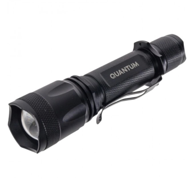 Ліхтар Quantum Techno 10W LED + ПОДАРУНОК QM-FL1043 (QM-FL1010-CB-PR1)