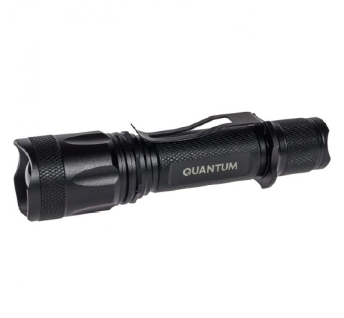 Ліхтар Quantum Techno 10W LED + ПОДАРУНОК QM-FL1043 (QM-FL1010-CB-PR1)