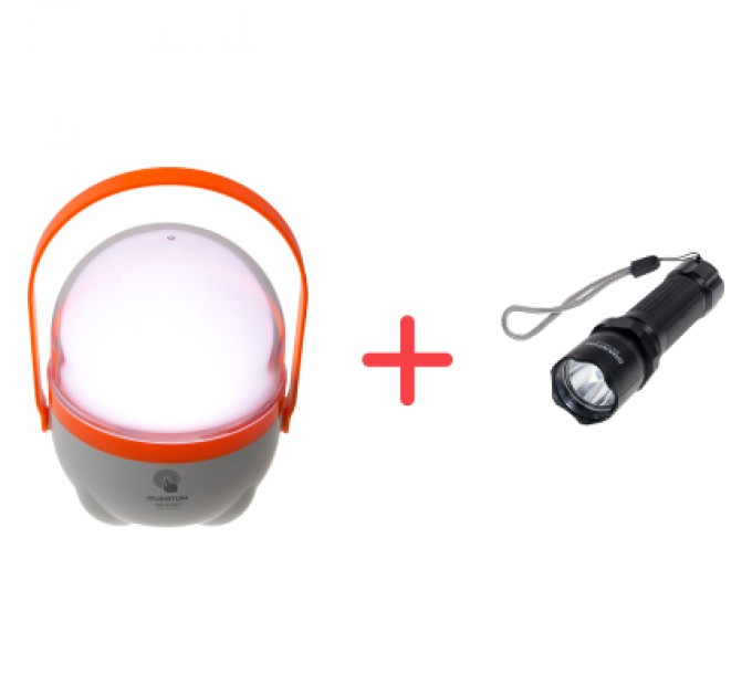 Quantum Ліхтар Quantum Big Pretty + подарунок QM-FL1043 (QM-FL3011-PR1)