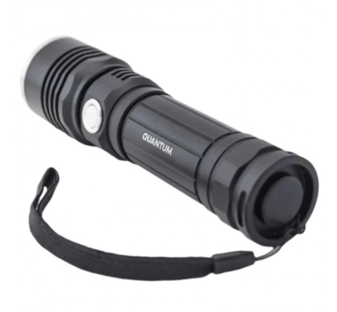 Quantum Ліхтар Quantum Solid-H 10W LED з USB-C + Li-ion21700/4000mAh (QM-FL1020-21700/4000-PB)