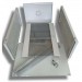 Шафа настінна Hypernet 18U 19" 600x450 (WMNC-18U-FLAT-AC)