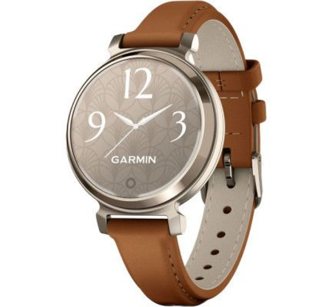 Garmin Смарт-годинник Garmin Lily 2 Classic, Cream Gold/Tan (010-02839-02)