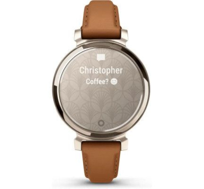 Garmin Смарт-годинник Garmin Lily 2 Classic, Cream Gold/Tan (010-02839-02)