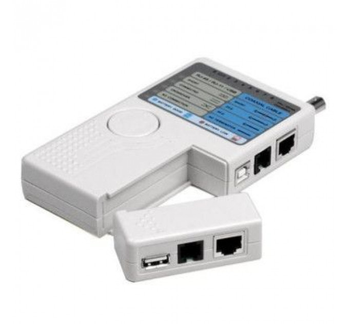 Тестер кабельний RJ-45, RJ-12, BNC, USB Eserver (WT-4065)