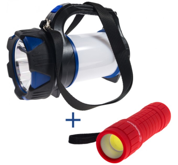 Ліхтар Westinghouse 5W LED WF215 з функцією Power Bankі + подарунок WF 87-3R03PD16 red (WF215-CB-PR1)