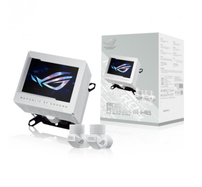 Водоблок ASUS Водоблок Asus ROG Ryujin III WB White Edition (90RC00V2-M0UAY0) (90RC00V2-M0UAY0)