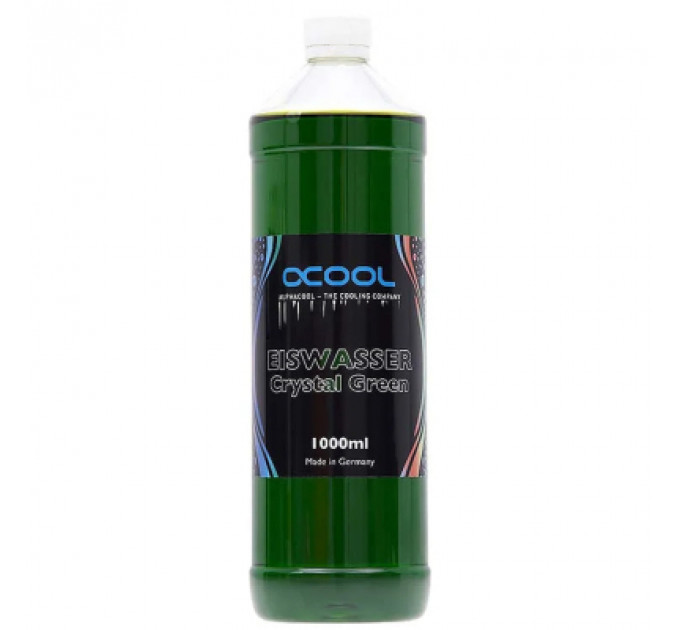 Охолоджуюча рідина Alphacool Eiswasser Crystal Green premixed coolant 1000ml (18550)