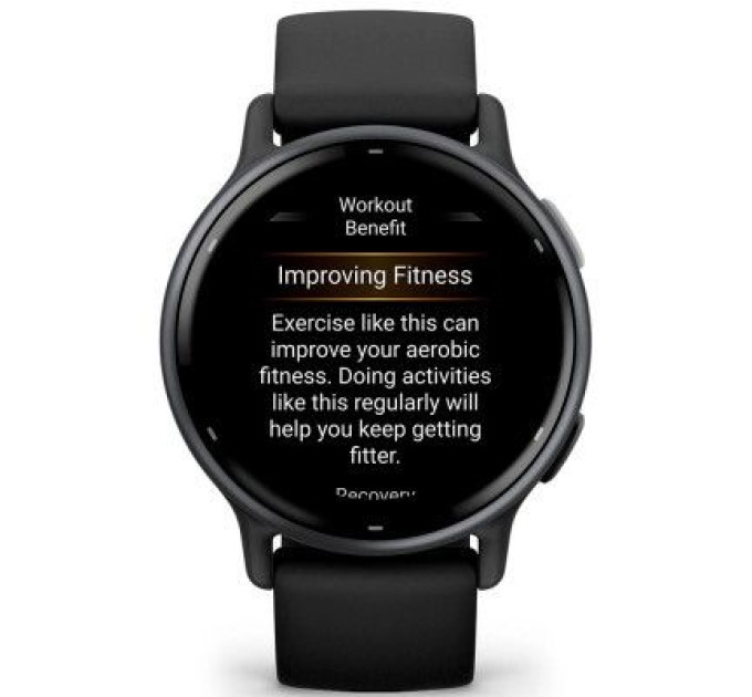 Garmin Смарт-годинник Garmin vivoactive 5, Black/Slate, GPS (010-02862-10)