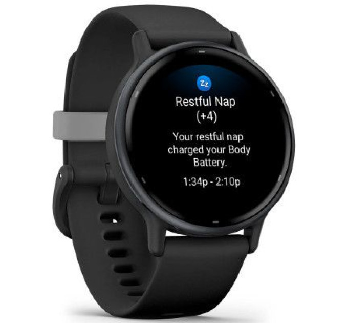 Garmin Смарт-годинник Garmin vivoactive 5, Black/Slate, GPS (010-02862-10)