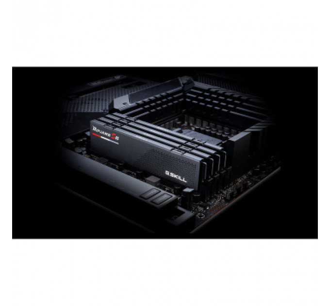 Модуль пам'яті для комп'ютера DDR5 96GB (2x48GB) 5600 MHz Ripjaws S5 Matte Black G.Skill (F5-5600J4040D48GX2-RS5K)