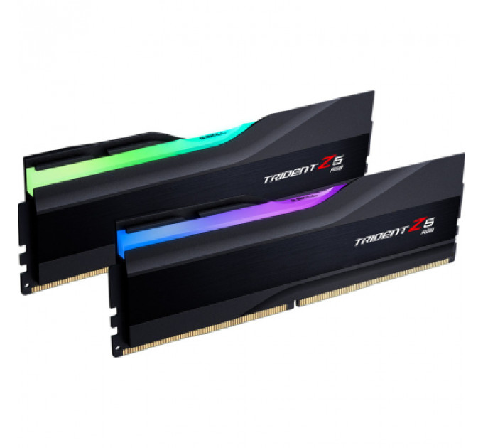 Модуль пам'яті для комп'ютера DDR5 96GB (2x48GB) 5600 MHz Trident Z5 RGB Matte Black G.Skill (F5-5600J4040D48GX2-TZ5RK)