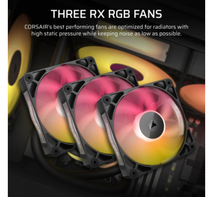 Система рідинного охолодження Corsair iCUE LINK TITAN 360 RX RGB (CW-9061018-WW)