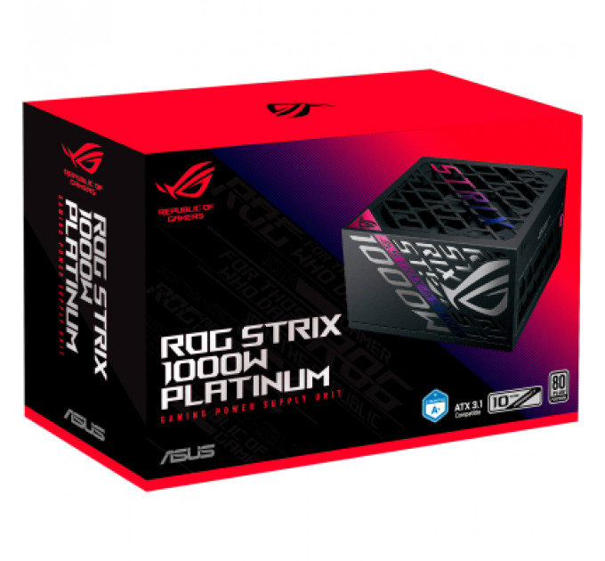 Блок живлення ASUS 1000 W ROG Strix 1000P Gaming (90YE00W1-B0NA00)