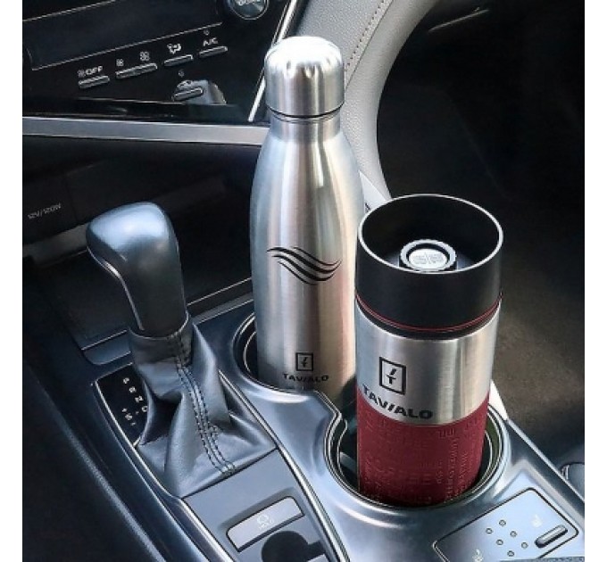 Tavialo Термокружка Tavialo + 2 ущільнювальних кільця 420 мл Бордовий (190420103)