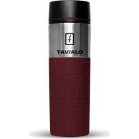 Термокружка Tavialo + 2 ущільнювальних кільця 420 мл Бордовий (190420103)