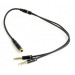 Cablexpert Кабель мультимедійний Jack 3.5mm F to 2 x Jack 3.5mm M Cablexpert (CCA-418M)