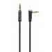 Cablexpert Кабель мультимедійний Jack 3.5mm M to Jack 3.5mm M 1.0m угловой Cablexpert (CCAPB-444L-1M)