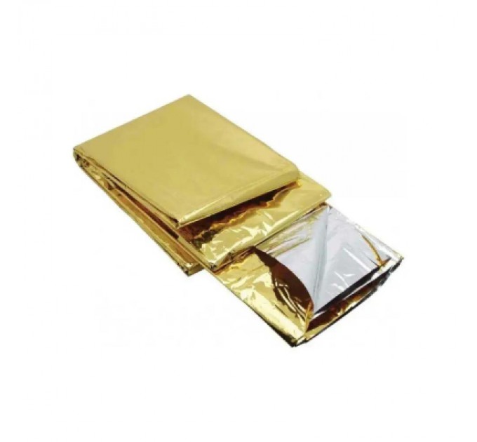 Термоковдра Poputchik двостороння 160х210 см (53-004)