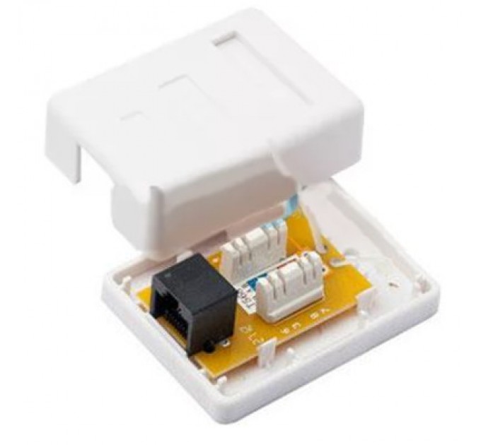 Kingda Комп'ютерна розетка RJ45 x1 UTP 5e Kingda (KD-WP6034-C5e)