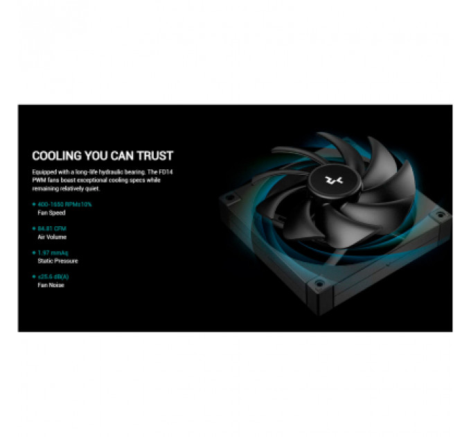 Кулер до корпусу Deepcool FD14