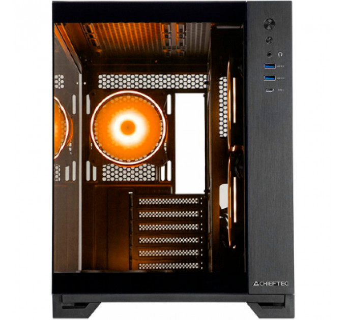 Кулер до корпусу Chieftec VISIO (GM-30B-TG-OP)