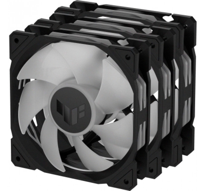 Кулер до корпусу ASUS TUF GAMING TR120 FAN ARGB BLACK 3IN1 (90DA0090-B09020)