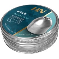 Пульки H&N Grizzly 9 мм 5.3 г 60 шт/уп (96335608202) Пульки H&N Grizzly 9 мм 5.3 г 60 шт/уп (96335608202)