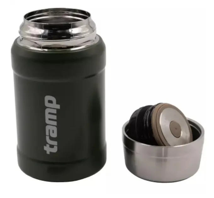 Tramp Термос Tramp з широким горлом в чохлі 0.8 л Olive (UTRC-132-olive)