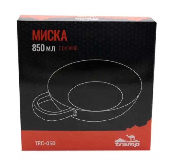 Tramp Миска туристична Tramp з нержавіючої сталі з ручкою (UTRC-050)