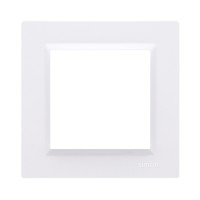 Рамка Simon 1x, біла (CR1/11) Рамка Simon 1x, біла (CR1/11)