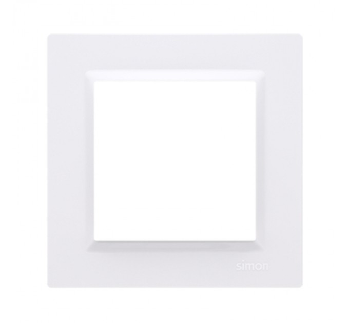 Simon Рамка Simon 1x, біла (CR1/11)