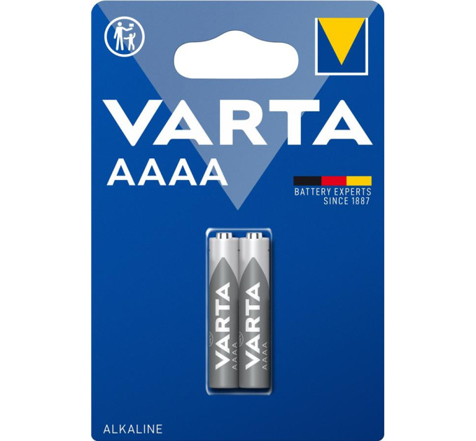 Varta Батарейка Varta AAAA LR61 Alcaline * 2 (04061101402)