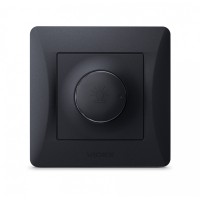 Світлорегулятор Videx BINERA 600Вт чорний граф (VF-BNDM600-BG)