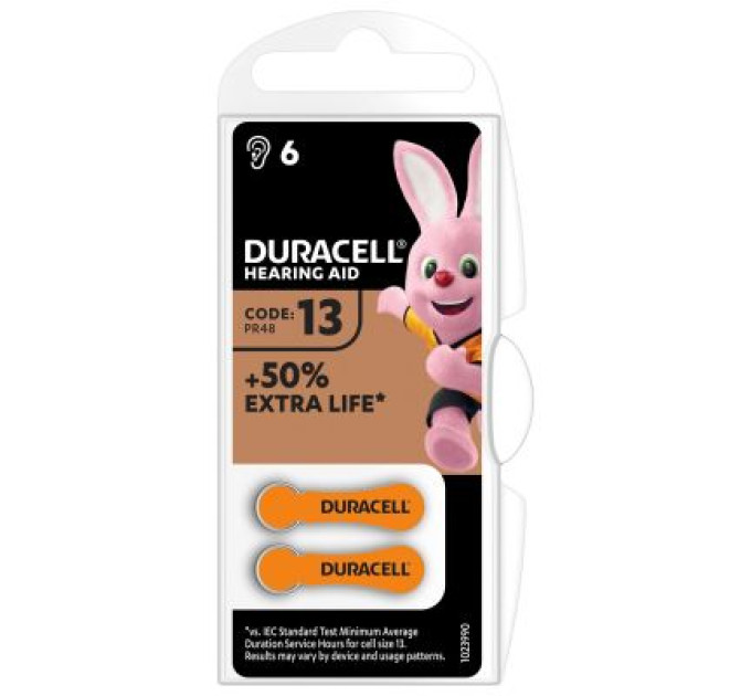 Duracell Батарейка Duracell PR48 / 13 * 6 (5004322)