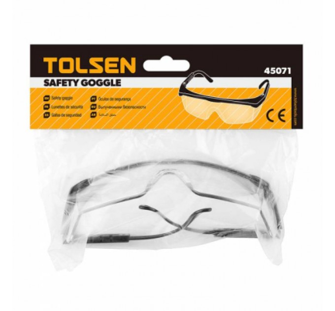 Tolsen Захисні окуляри Tolsen полікарбонат (45071)