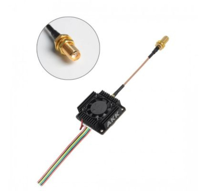 AKK Відеопередавач (VTX) AKK Ultra Long Range All Channels 3W 5.8GHz 80CH Low Band (TX3000AC)
