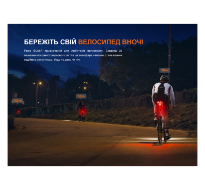 Задня велофара Fenix BC06R