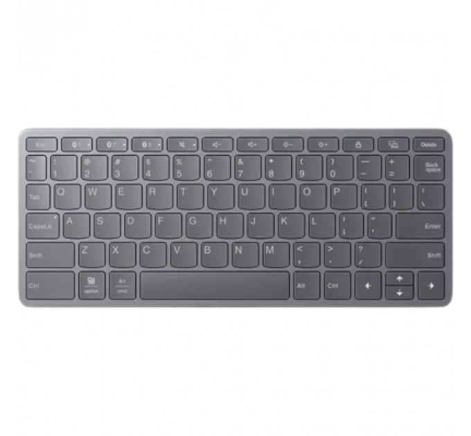 Клавіатура Lenovo Multi-Device Bluetooth/USB UA Grey (ZG38C05806)