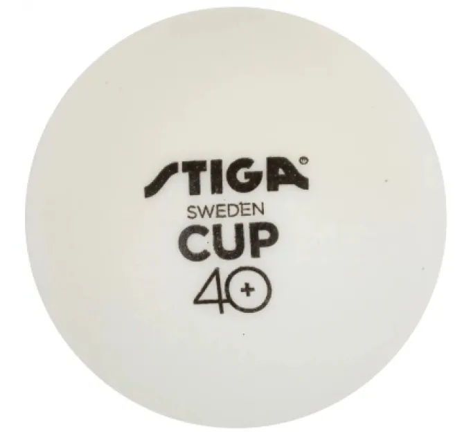 Stiga М'ячик для настільного теніса Stiga Cup ABS 12 шт (1110-2510-12) (931161)