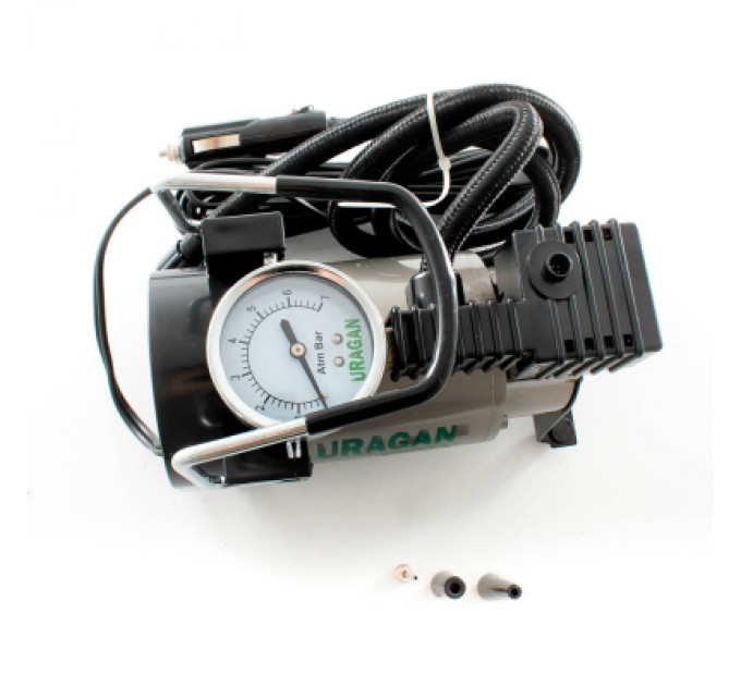 Автомобільний компресор URAGAN 37 л/хв (90120)
