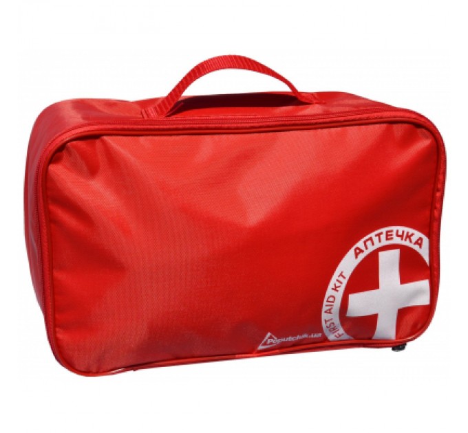 Poputchik Автомобільна аптечка Poputchik 2 (АМА-2) згідно ДСТУ 3961-2000 футляр м'який червоний 30х18 (02-028-М)